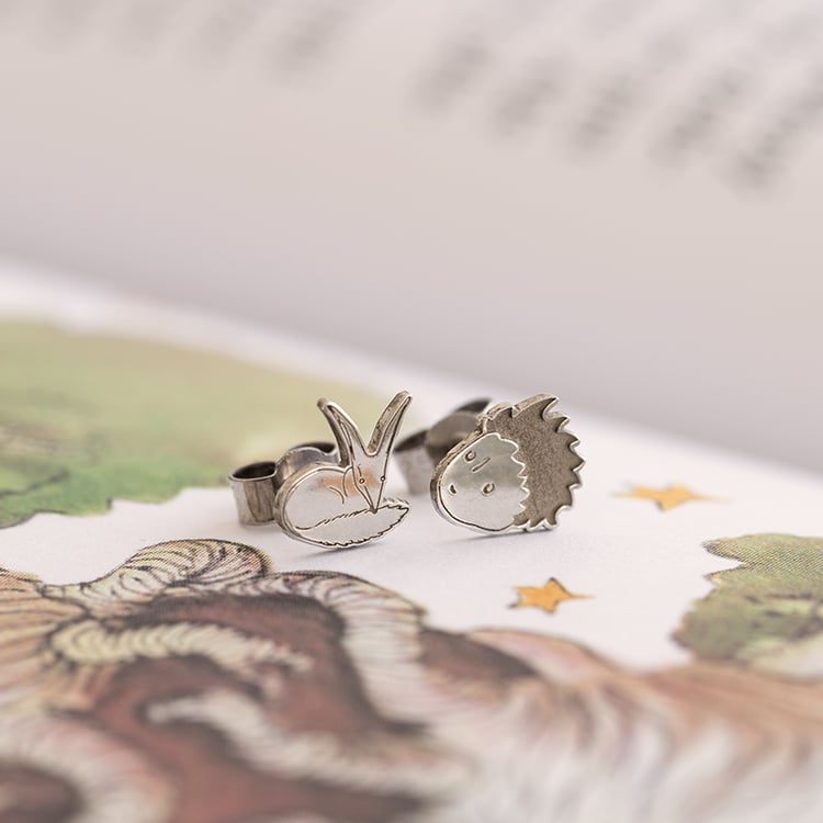 Náušnice Malý princ a líška 121578