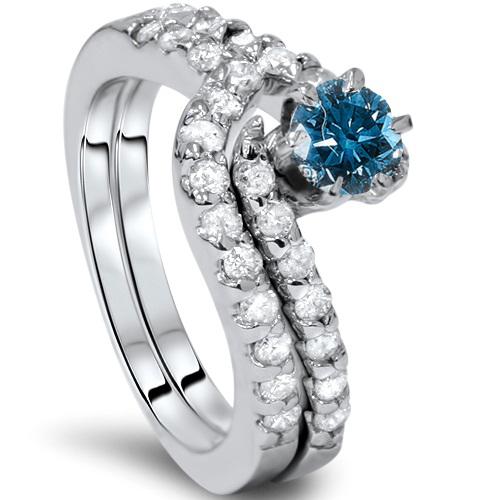 Prstene z bieleho zlata s diamantmi 4377