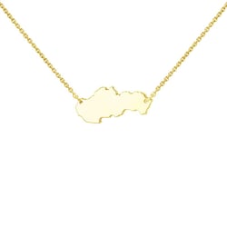 Strieborný náhrdelník Slovensko