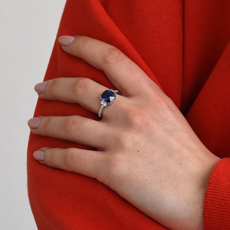 Prsteň so zafírom 78539