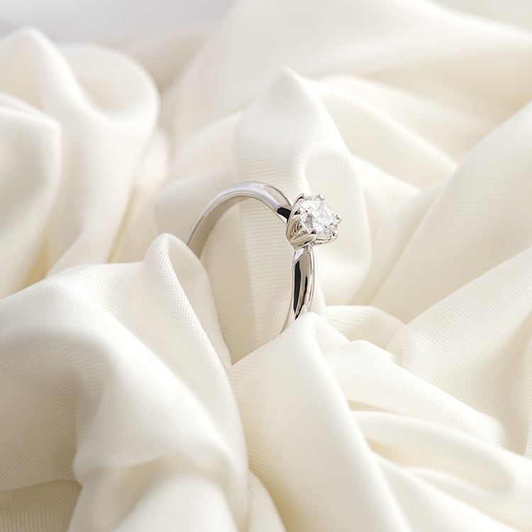 Zásnubný prsteň s lab-grown diamantom Mala 128669