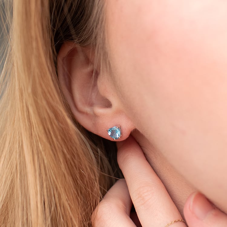 Zlaté náušnice so srdiečkovými topásmi Hettia 135512