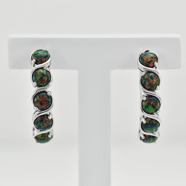 Opálové náušnice 35754