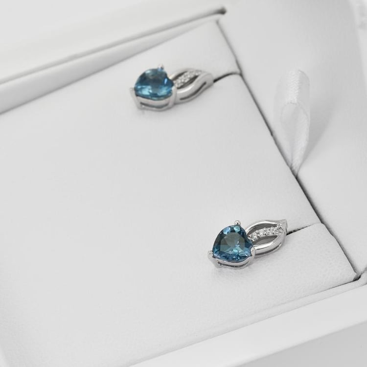 Topásové náušnice 38440