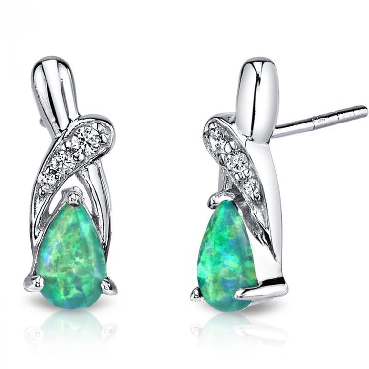 Opálové náušnice