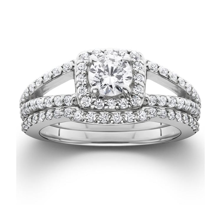  Set zlatých prsteňov s diamantmi