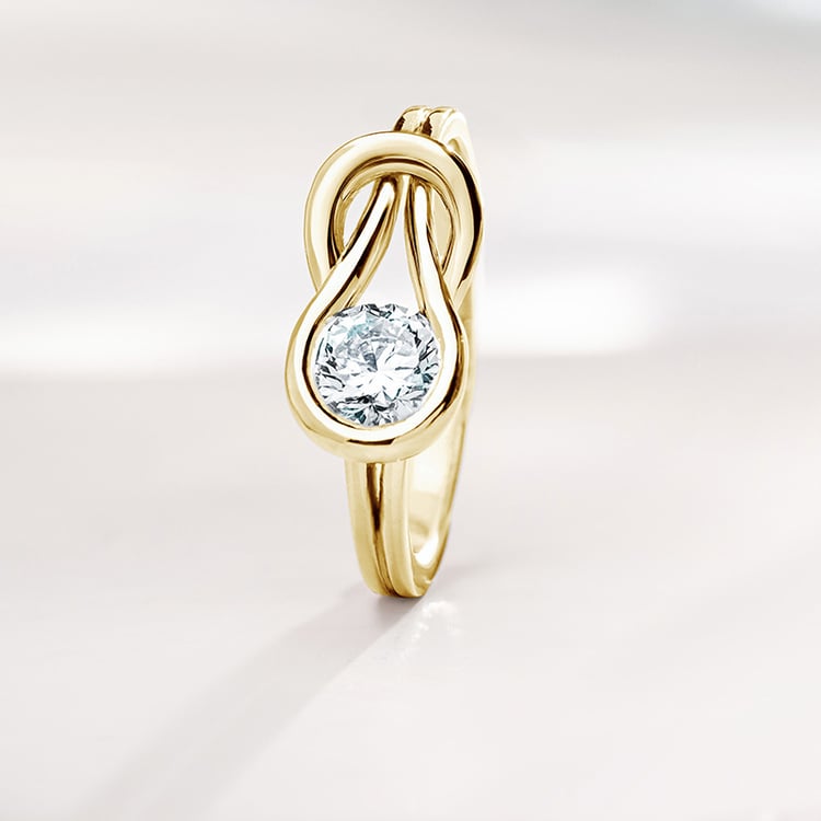 Zásnubný prsteň s moissanitom Bryn 156293