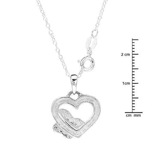 Náhrdelník v tvare srdca 53452