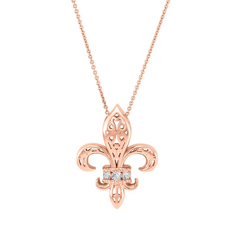 Diamantový náhrdelník zlatý