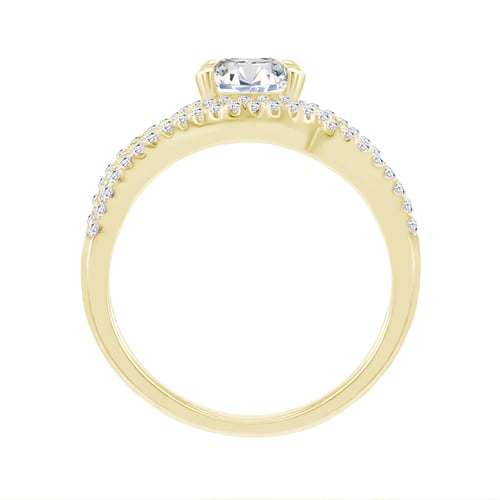 Halo zásnubný prsteň s lab-grown diamantmi Jevelline
