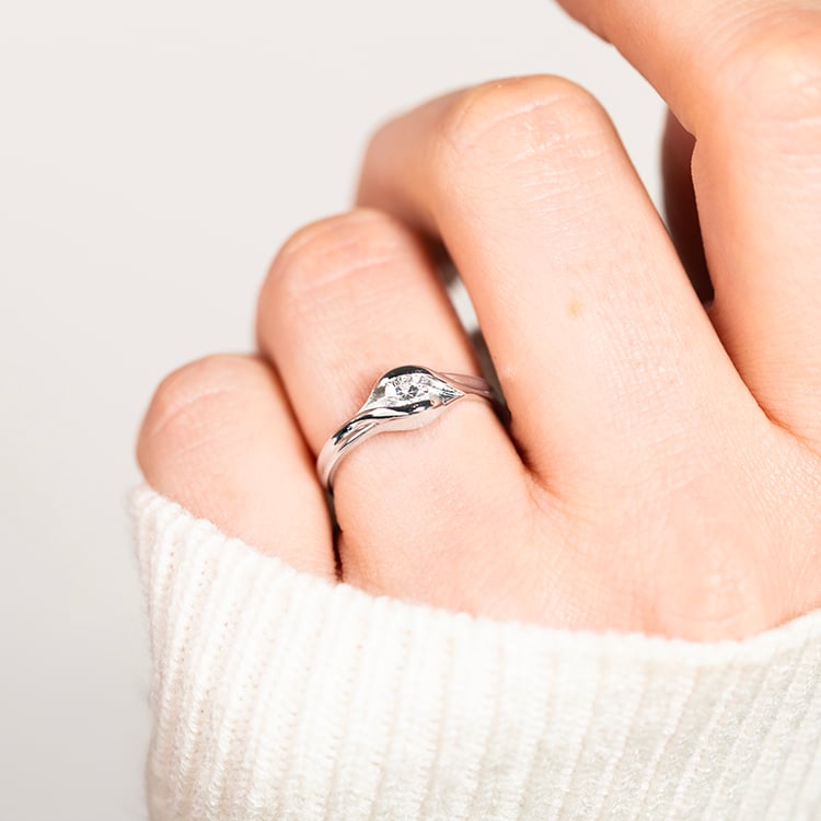 Zásnubný prsteň s diamantom Ambriel 151578