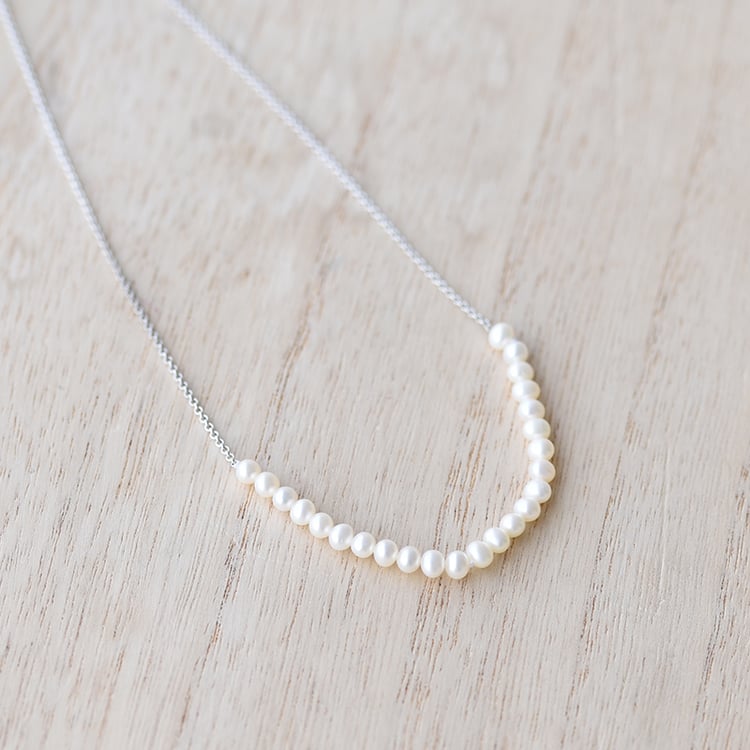 Strieborný náhrdelník 58330