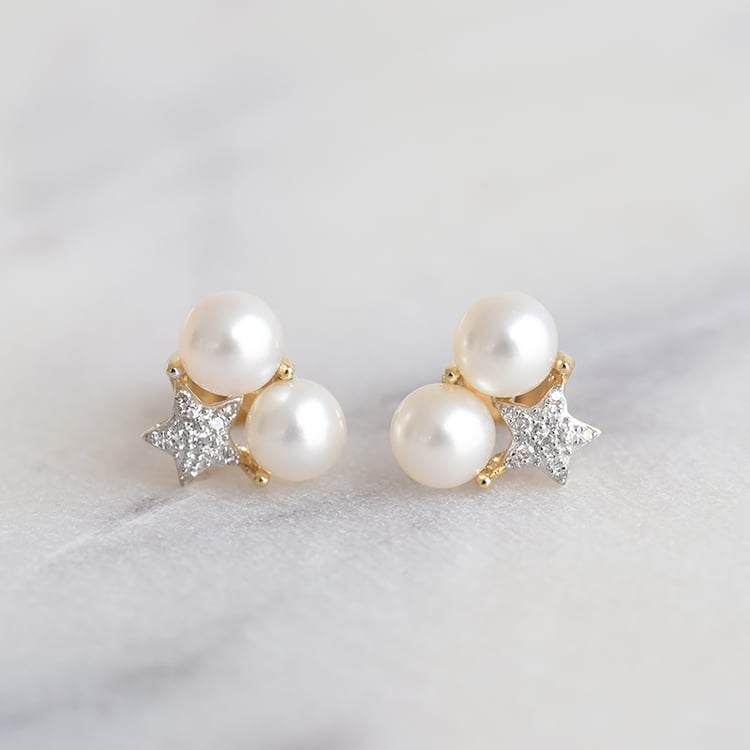 Perlové náušnice 86922