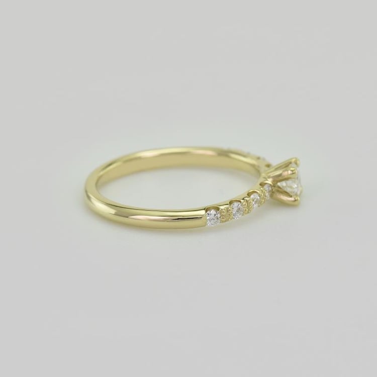 Prsteň z ružového zlata 28543