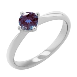 Solitaire prsteň s alexandritom Maya