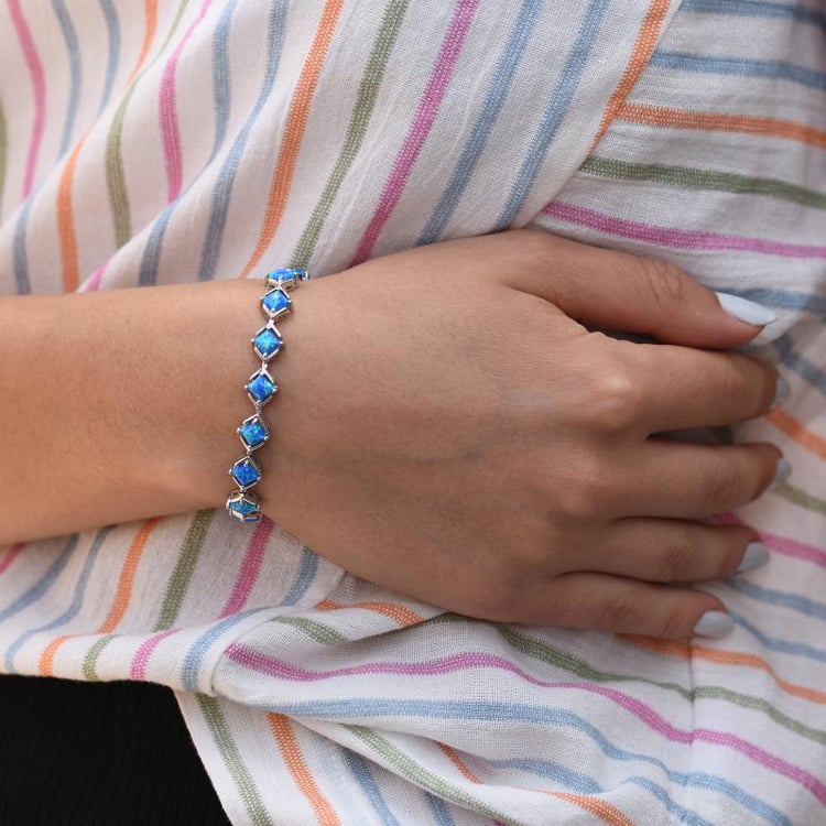 Náramok s opálmi 21019