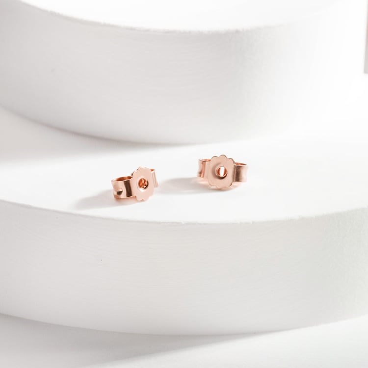 Zlaté náušnicové puzety Kora 165668