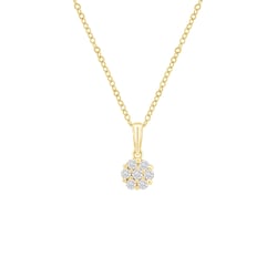 Elegantný prívesok s lab-grown diamantmi Chrisstel