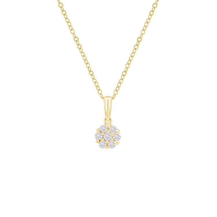 Elegantný prívesok s lab-grown diamantmi Chrisstel 102523