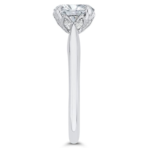 Zásnubný prsteň s postrannými lab-grown diamantmi Lisabet