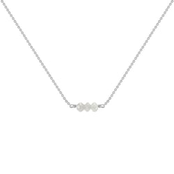 Zlatý choker s diamantovými korálkami Serah