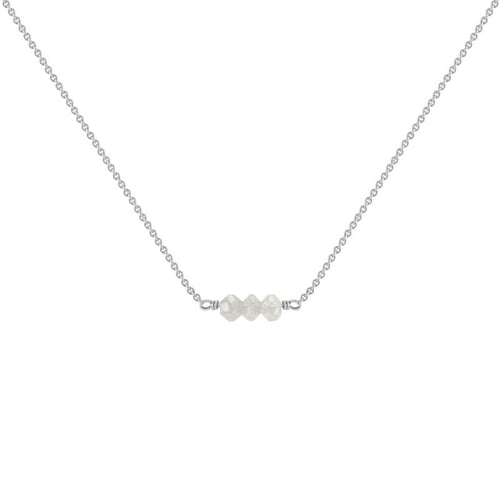 Zlatý choker s diamantovými korálkami Serah