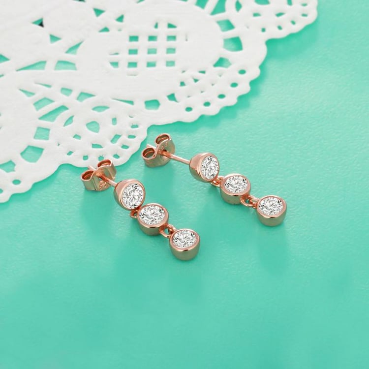 Náušnice zo striebra 11483