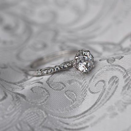 Diamantový zásnubný prsteň Iliana