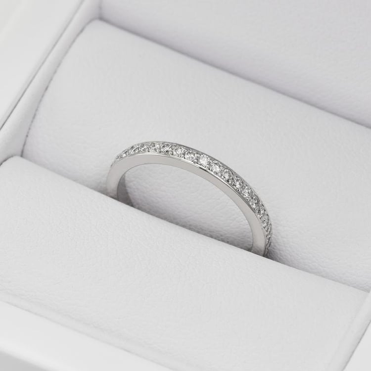 Zlatý eternity prsteň 24787