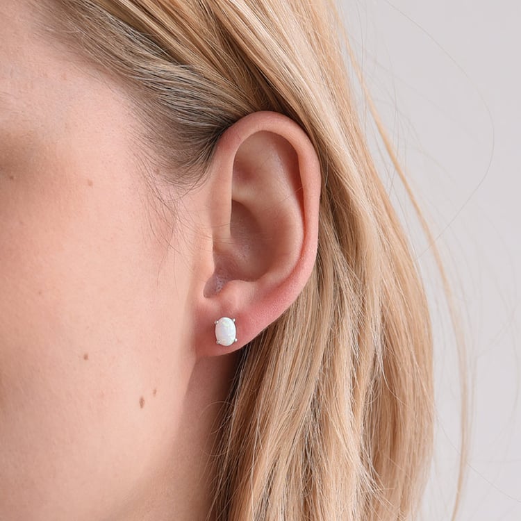 Opálové náušnice 74346