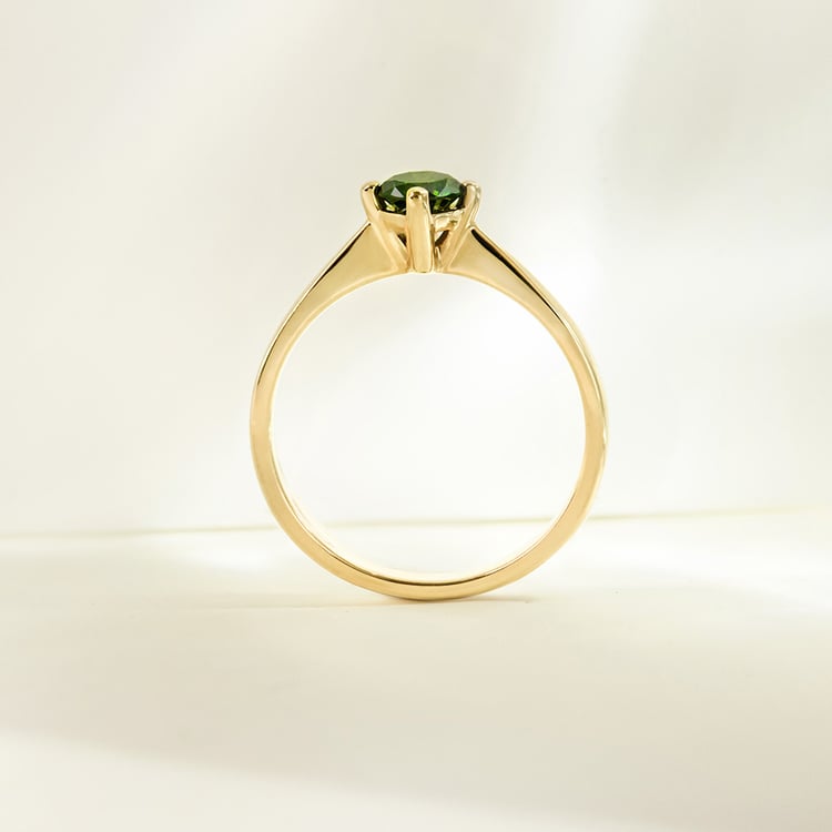 Zásnubný prsteň so zeleným diamantom Maya 161636