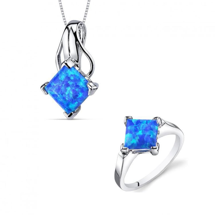 Strieborná kolekcia s opálmi