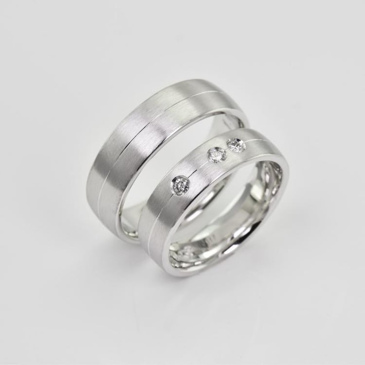 Zlate obrucky s diamantmi 20735