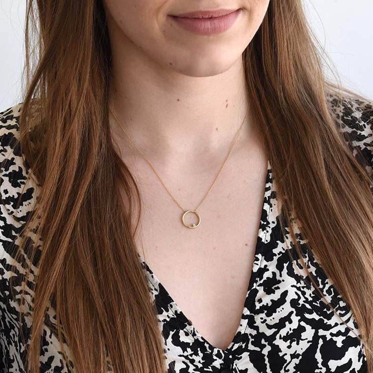 karma náhrdelník s diamantom 82268