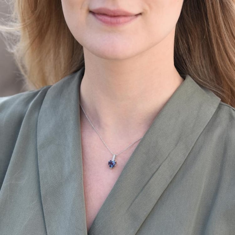 Alexandritový prívesok zo zlata 32671