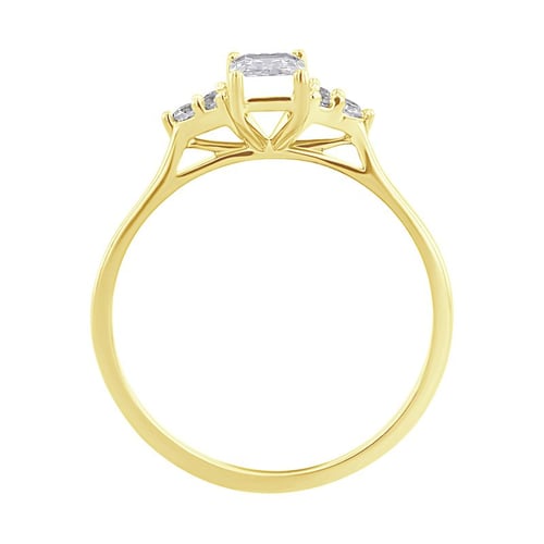 Zásnubný prsteň  s 0.37ct IGI certifikovaným lab-grown diamantom Rhea