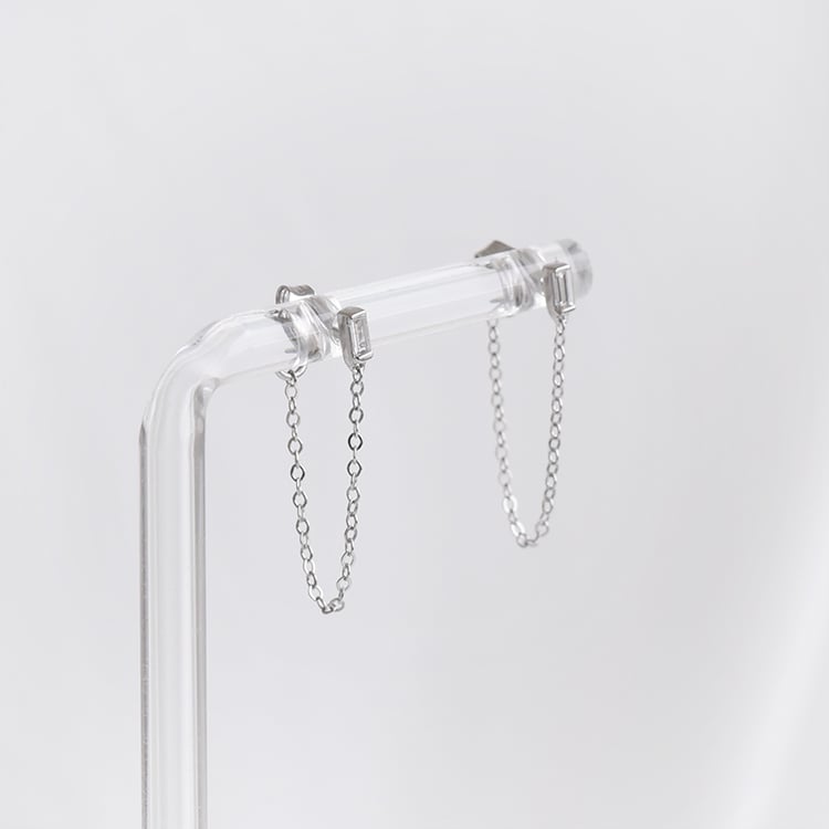 Diamantové náušnice 93342