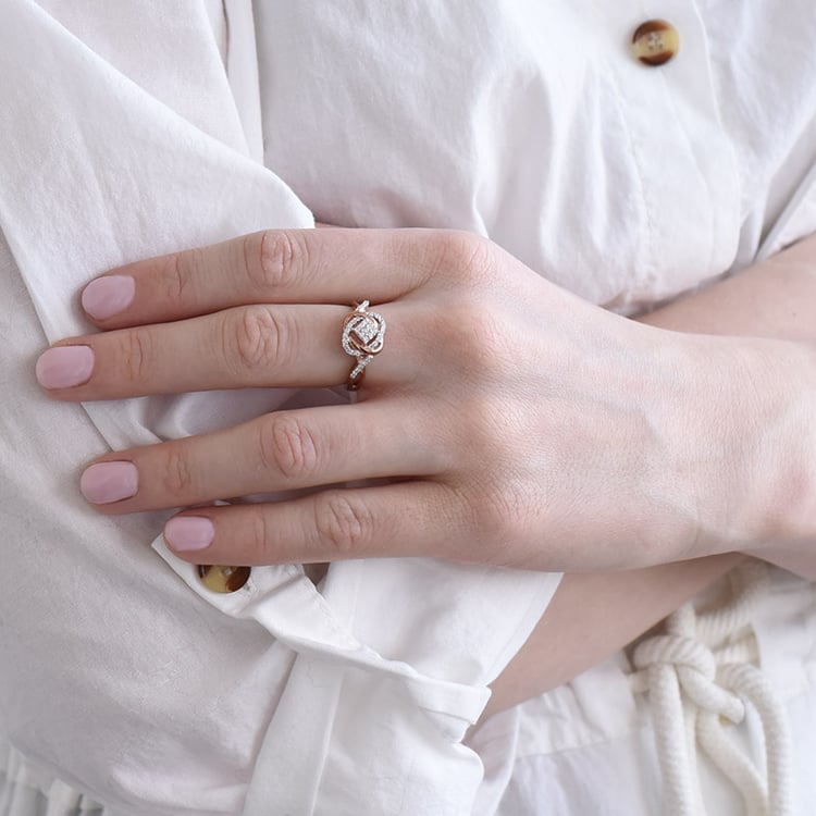 Prepletaný prsteň 96282