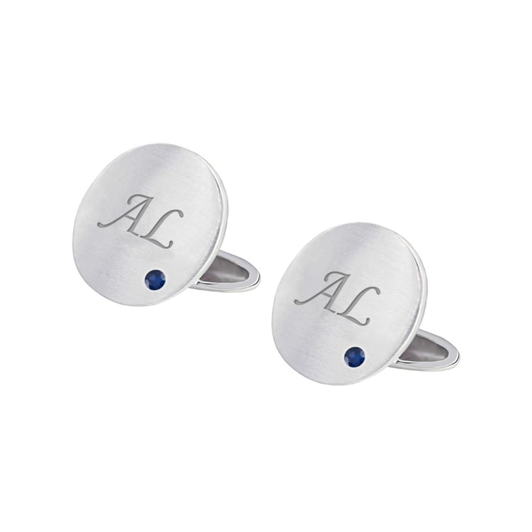 Manžetové gombíky zo zlata s gravírom 35102