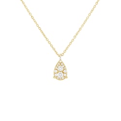 Prívesok v tvare diamantové kvapky Helena