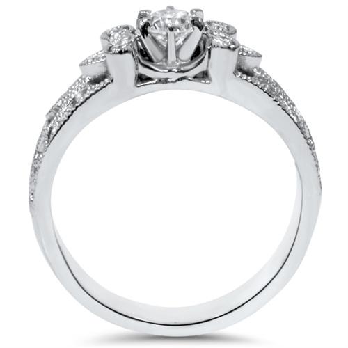 Diamantový vintage prsteň 55501