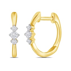 Krúžky s oslnivými diamantmi Ciro