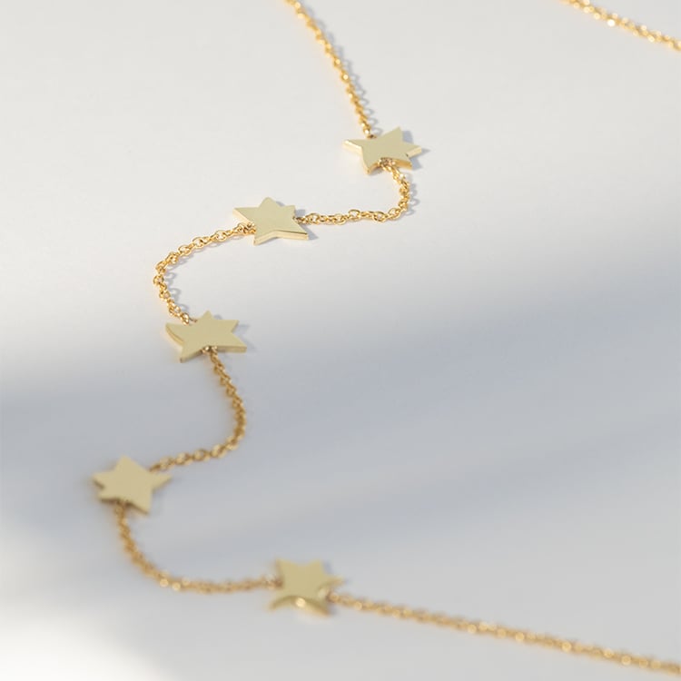 Náhrdelník s hviezdami Malý princ 157225