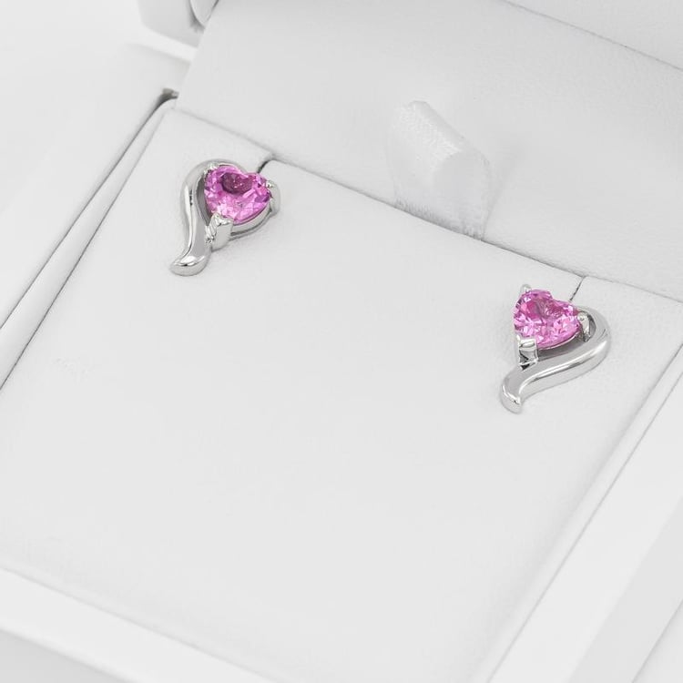 Náušnice zo zafírmi 38436