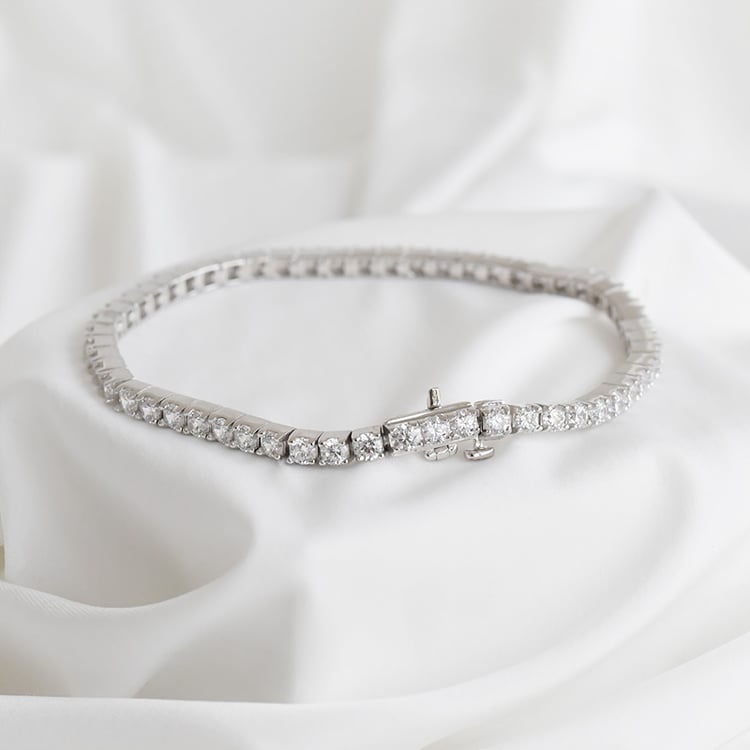 Náramok so zirkónmi 90709