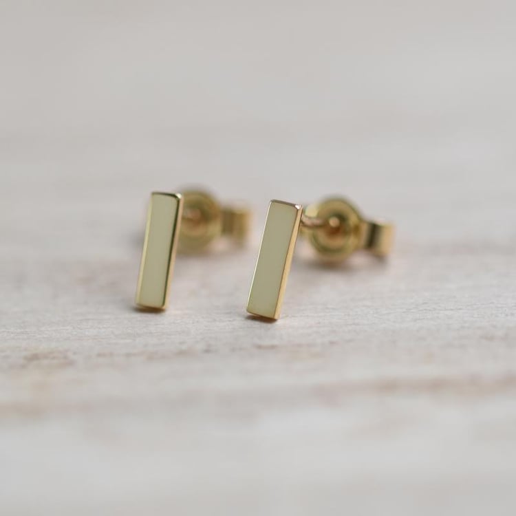 Elegantné minimalistické náušnice 49829