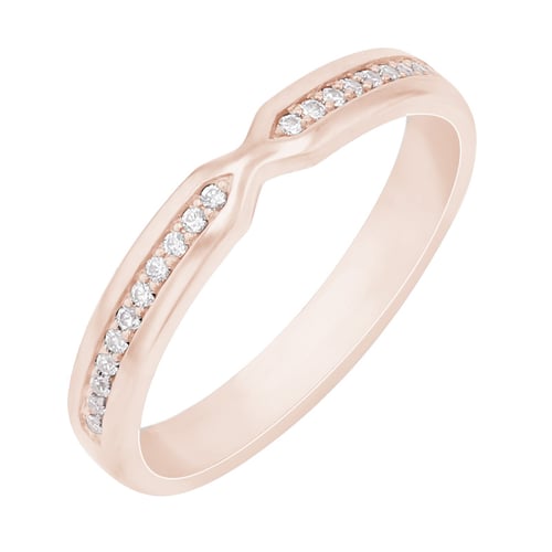 Eternity prsteň s lab-grown diamantmi Musa