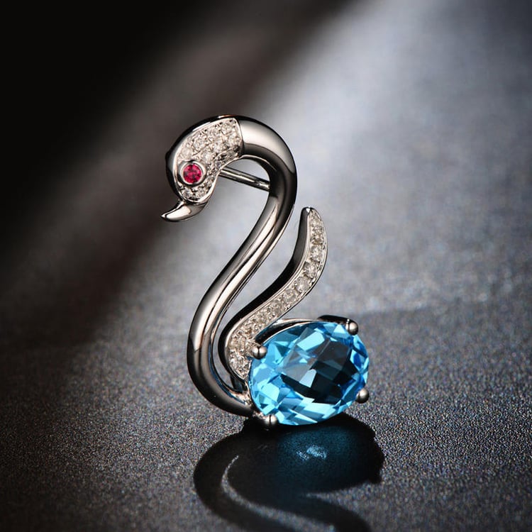 Topásový náhrdelník 7625