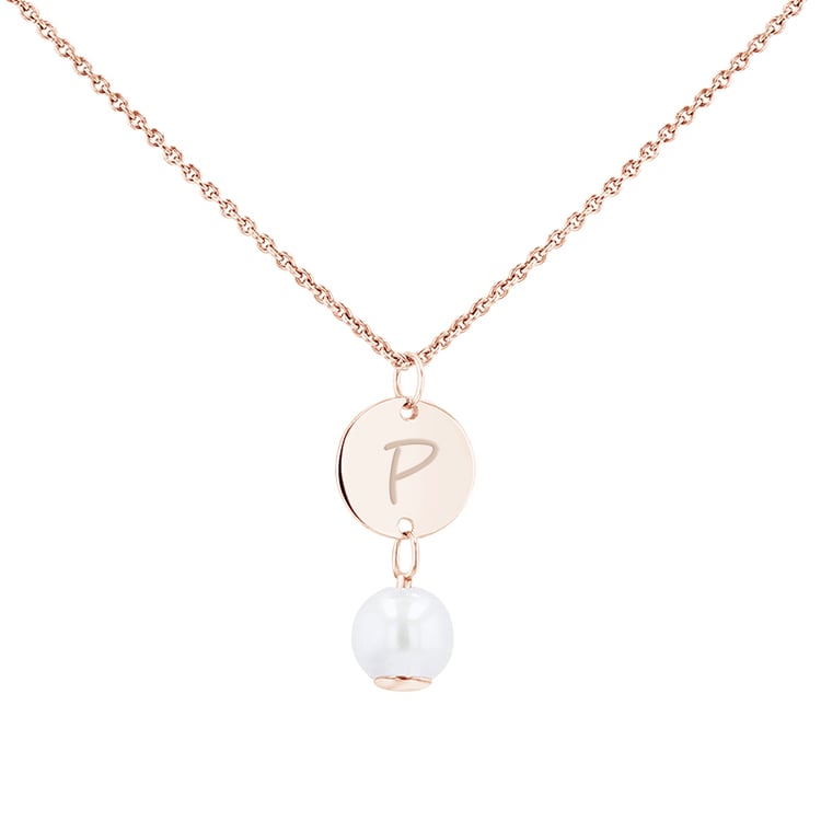 Perlový prívesok s gravírom Milana 100036