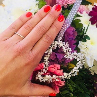 Eternity diamantový prsteň